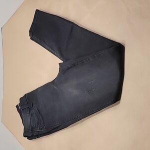 Rewash, Size 5, Distressed, Faded Black Pull On High Rise Jeans, Skinny Leg